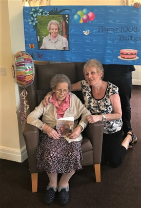 World War II Womenâ€™s Auxiliary Air Force (WAAF) veteran Isabelle Mullen has celebrated her 100th birthday at Waverley Lodge Care Home.